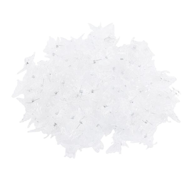 100Pcs Garden Tools Stem Clips Grow Upright Orchid Plastic Mini Stalks Flower - Image 5