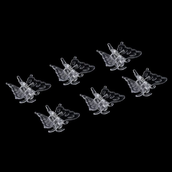 100Pcs Garden Tools Stem Clips Grow Upright Orchid Plastic Mini Stalks Flower - Image 10